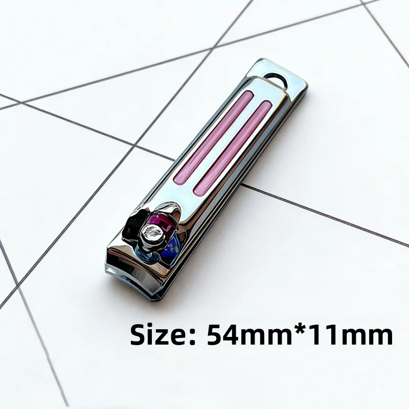 

1Pcs Nail Clipper Scissors for Trimm Nails Large Size for Home Use Flat-Cut and Diagonal-Cut Cute Design for Women Single Piece
