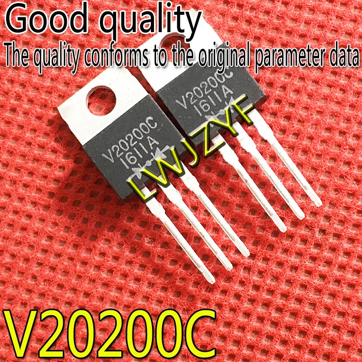 (1Pieces) New original large chip V20200C TO-220 MOSFET Fast shipping
