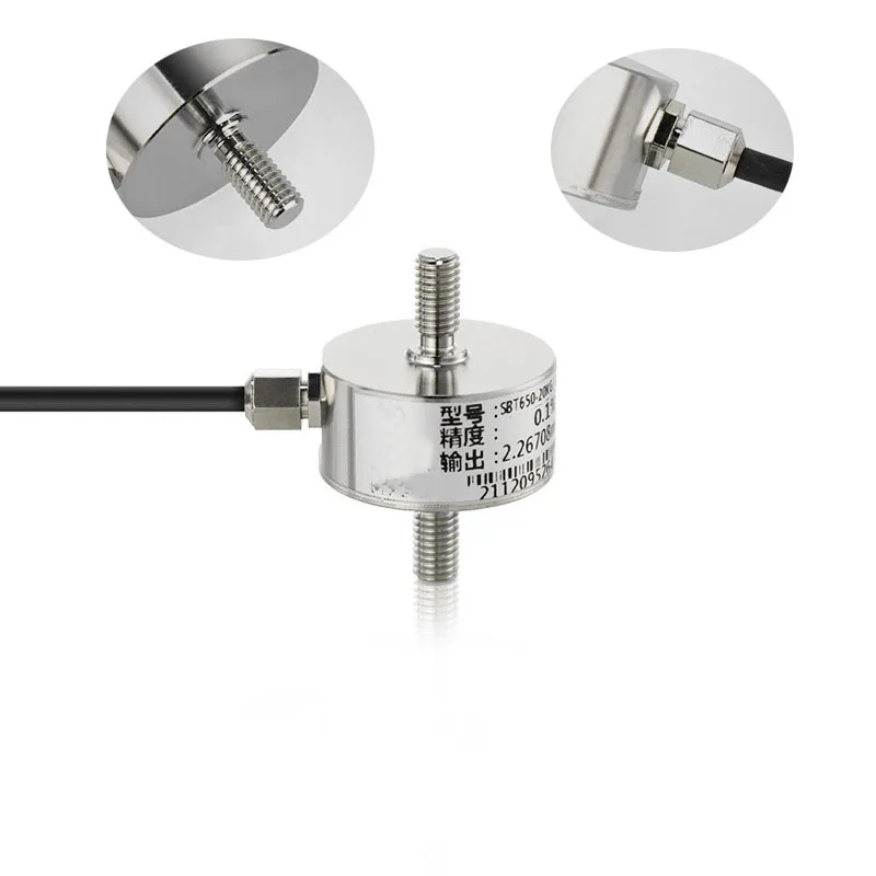 

3C Product Testing Miniature Sensor Industrial Automation Weighing Sensor New Energy Assembly Force Sensor 5/10/20/30 kg