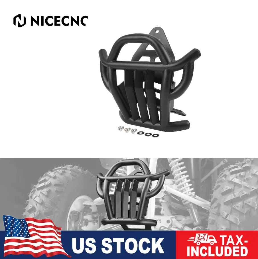 

(US stock) NICECNC Blaster 200 ATV Front Bumper Front Shock Absorber Protector for Yamaha Blaster 200 1988-2006 #3JM-2845N-30-00