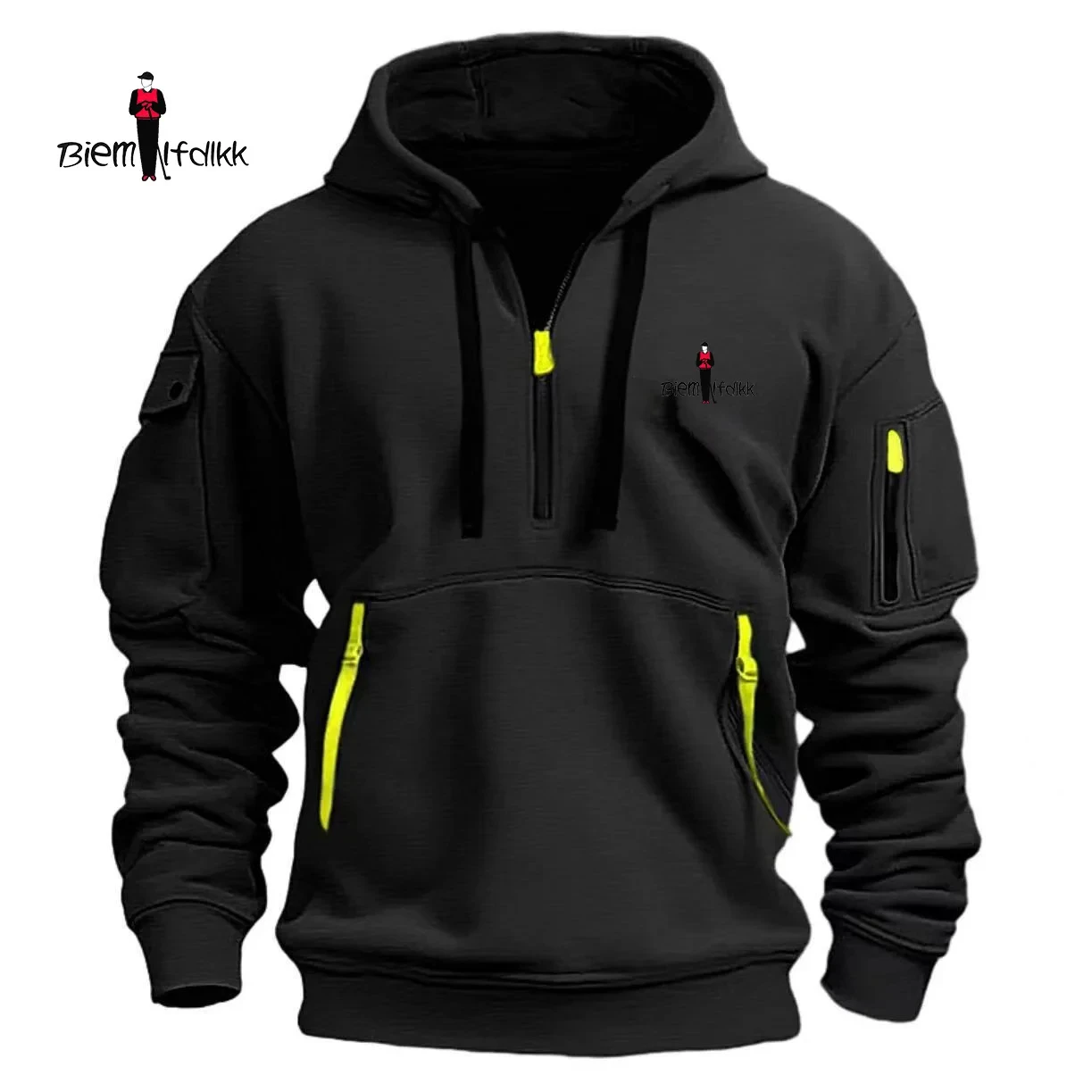 In 2024, the new cross-border Spring and Autumn men's hoodie hoodie loose cover sports and leisure hoodie in stock