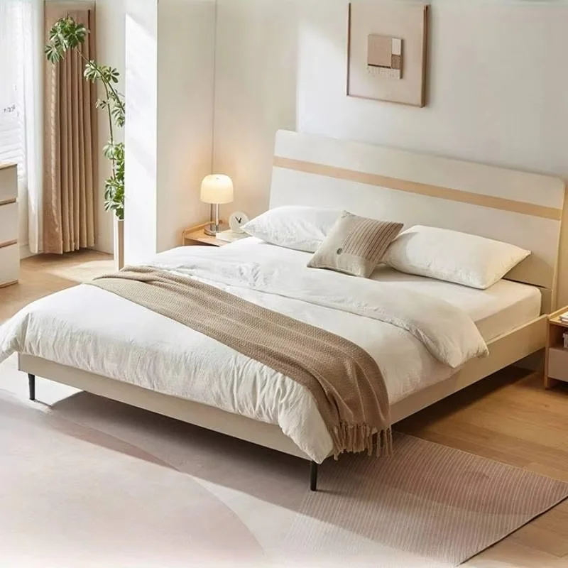 Drawers Headboard Bed Frame Simple Double Modern Under Storage Bed Frame Twin King Size Cama Moderno Lujo Bedroom Furniture