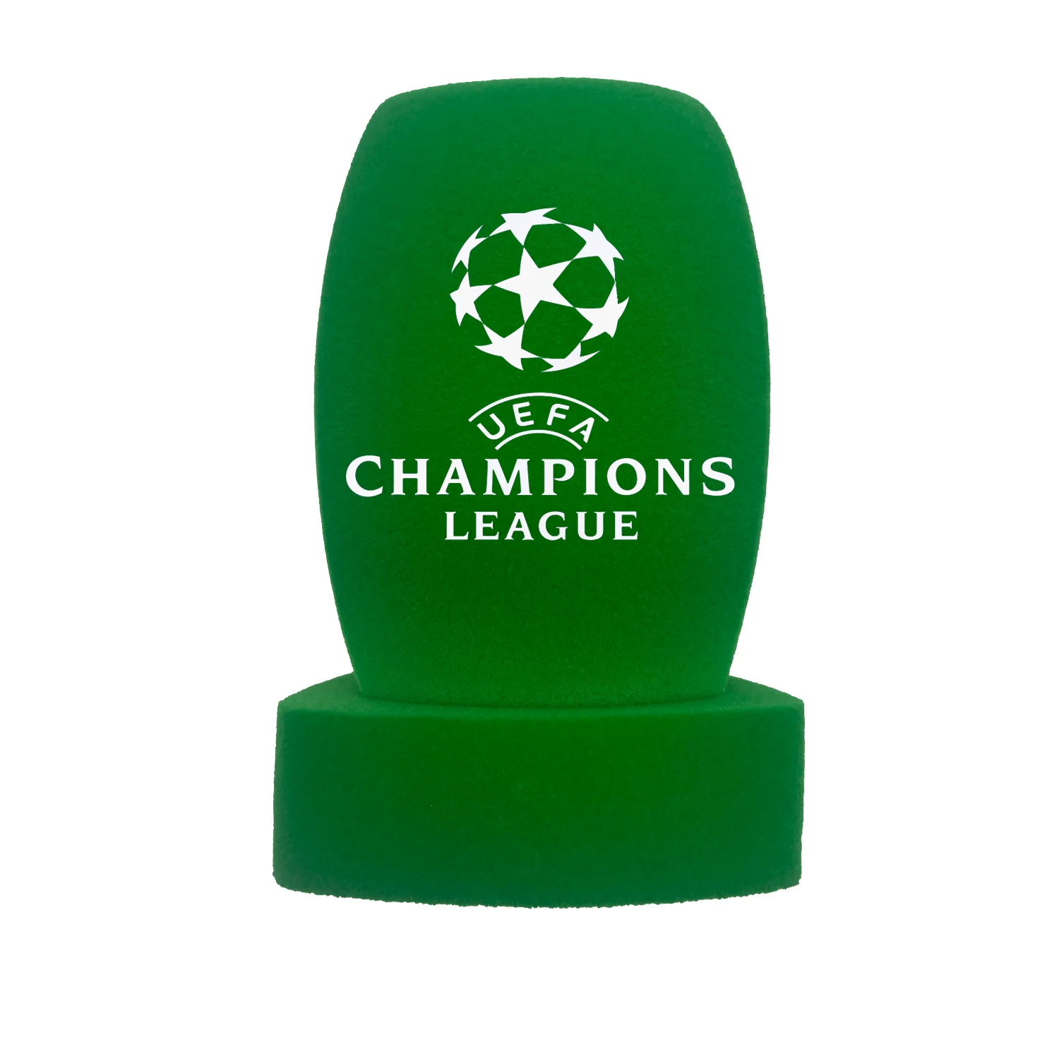 

Customized Logo Flocking Mic Print Mark Covers Microphone Windscreen Sponge Shield for TV Station Reporters Interview Foam