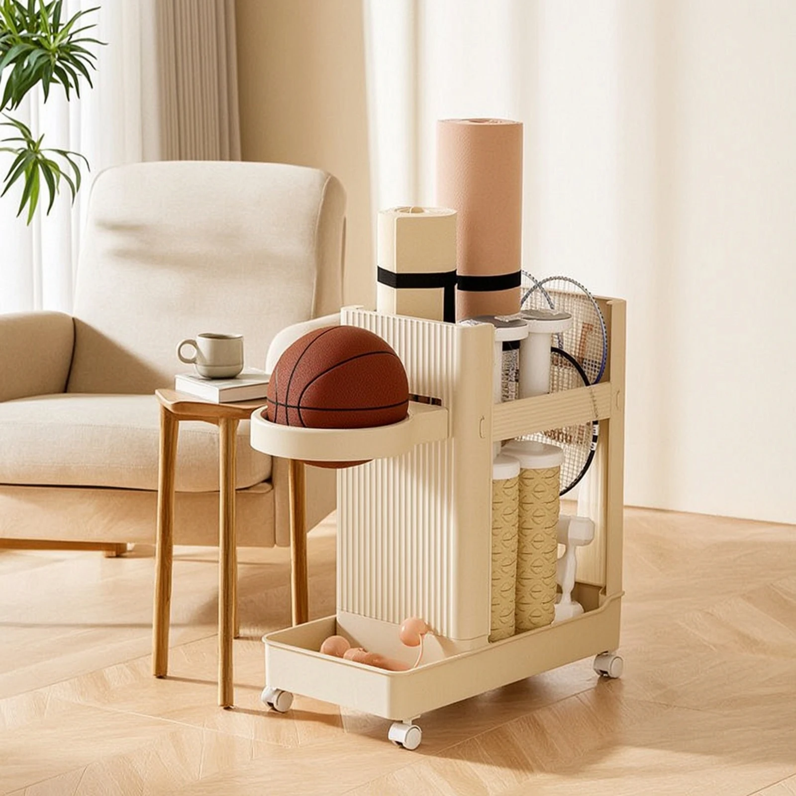 Sports Equipment Storage Cart - Sports Equipment Cart recension och pris
