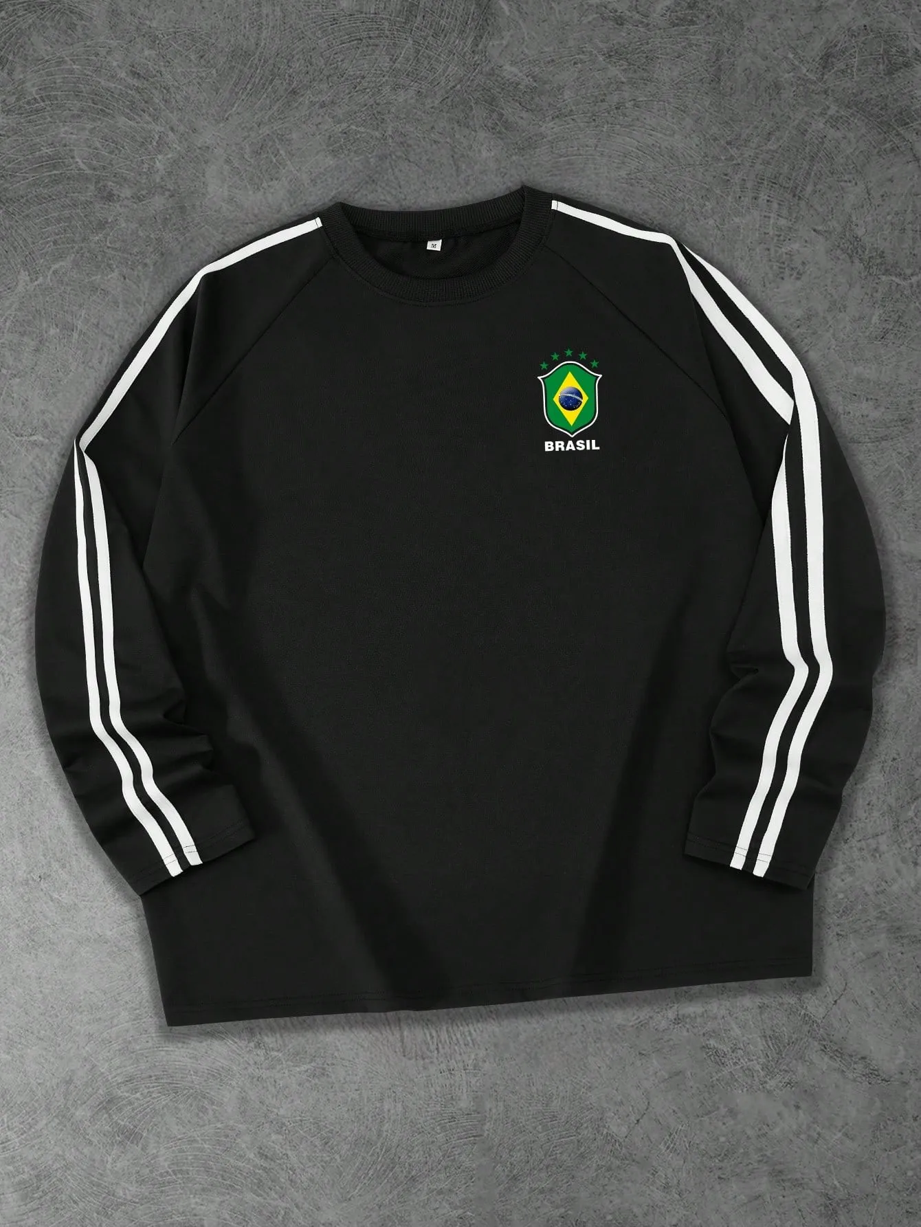 Het nieuwe heren-T-shirt met lange mouwen voor lente en herfst 2025, is casual, modieus en comfortabel met 3D digitaal printen