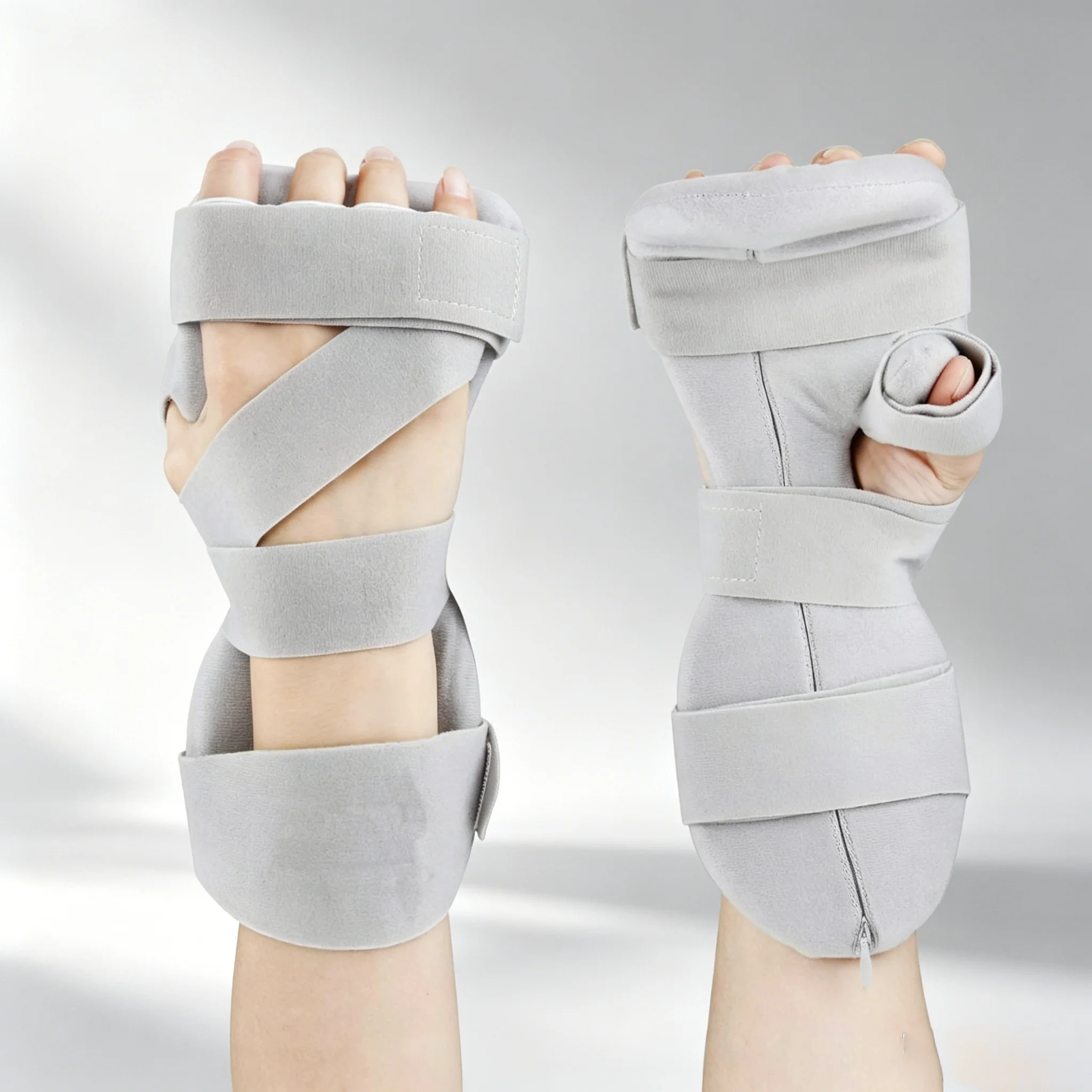 Hand Splint Hand Support for Thumb Fingers Wrist Brace Immobilizer Adjustable for Carpal Tunnel Syndrome Sprain and Arthrits