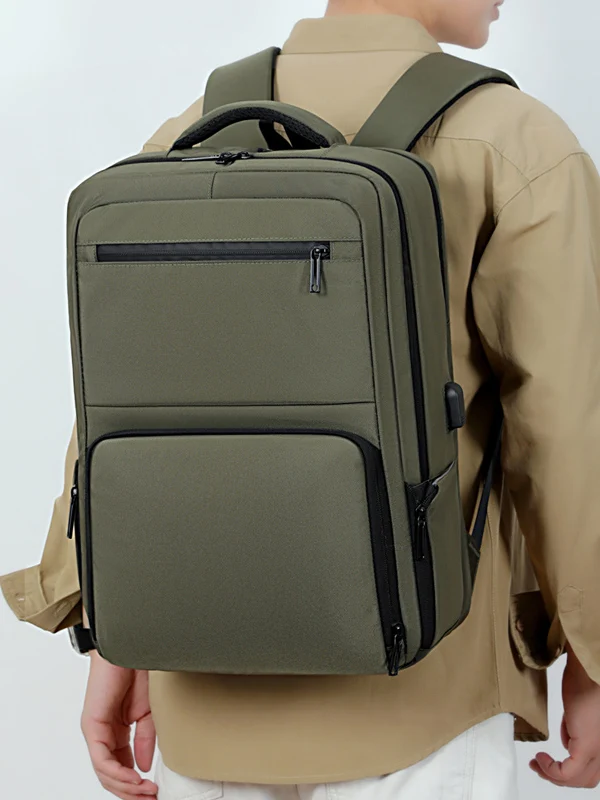business-style-large-capacity-men's-backpack-commuter-laptop-bag-fashionable-minimalist-double-shoulder-bag-for-travel