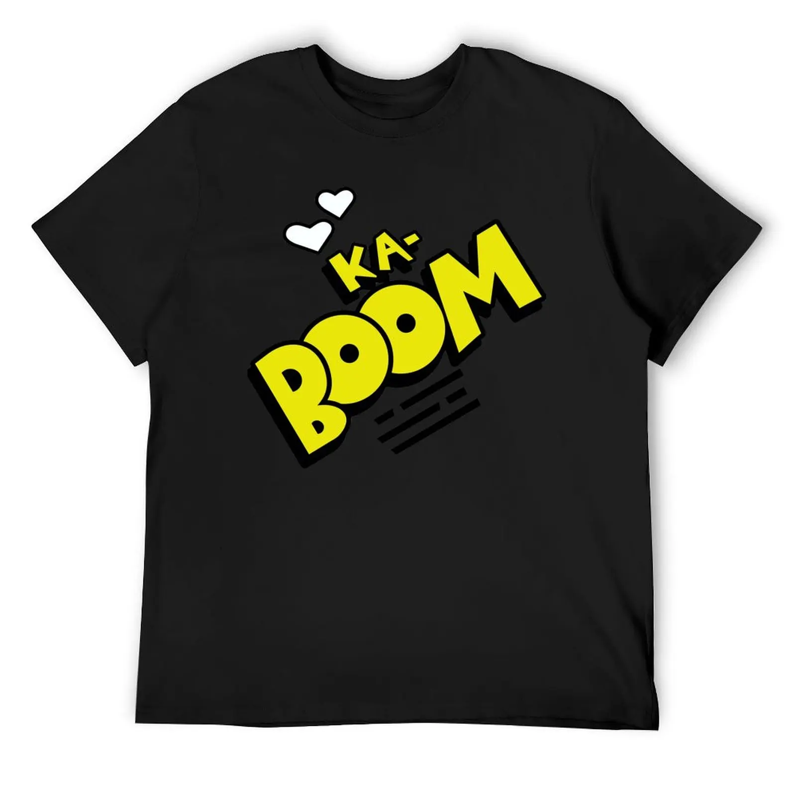 

Ka-Boom T-Shirt customizeds oversized graphic tee Men's t shirts
