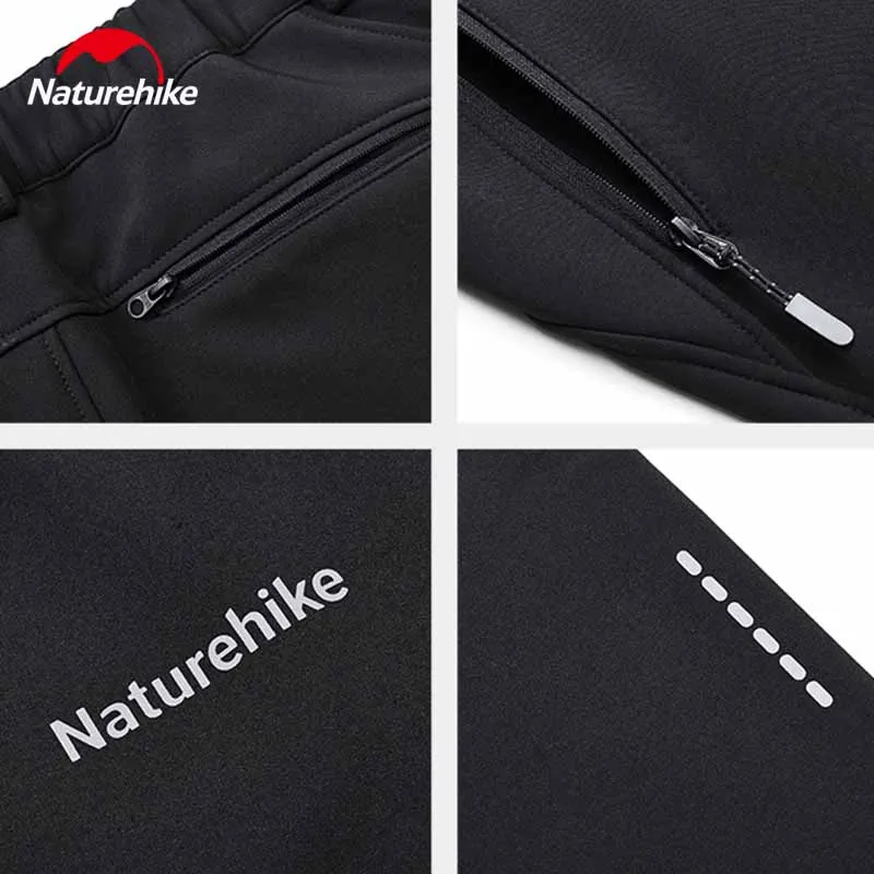 Naturehike Soft Shell Winter Pants Hiking Climbing Warm Polar Fleece Clothing Camping Outdoor Waterproof Trousers Man Woman