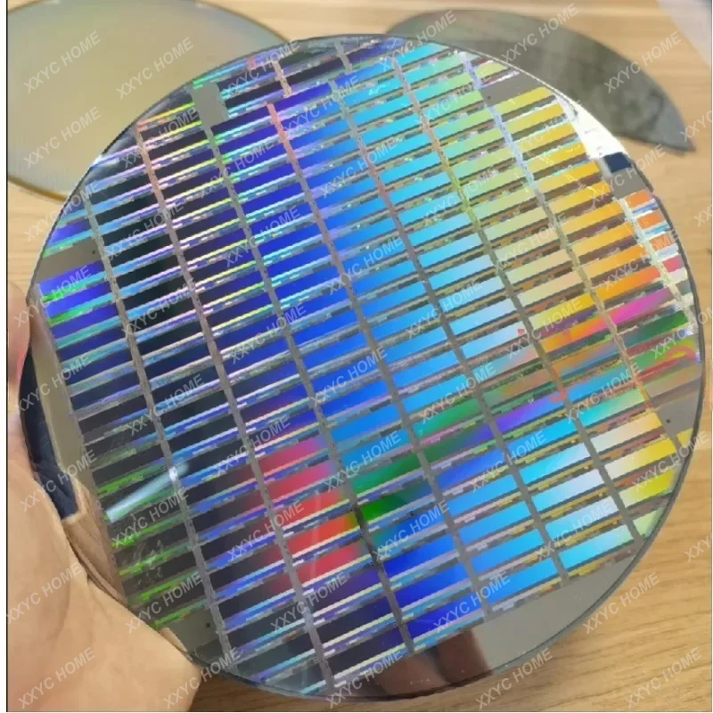 Semiconductor Silicon Wafer 12 inch CPU Wafer Silicon Science Technology Pendulum Piece Birthday Gift Photoetching Circuit Chip