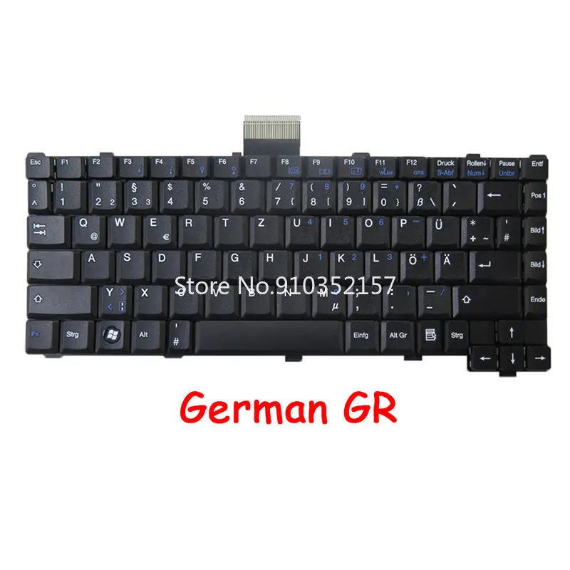 New Keyboard For GETAC M230 M230N ACM230 M230N2 MP-03333F0D1212L 796116003003 MP-03333D0D1212L 796116003005 French FR German GR