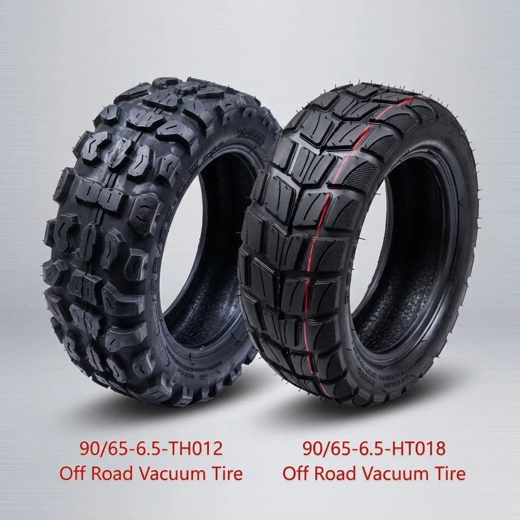 11 Inch Front Rear Wheel Tubeless Tire Off-Road Tyre Electric Scooter For Kukirin G4 90/65-6.5 TH012 HT018 XC017 HT017