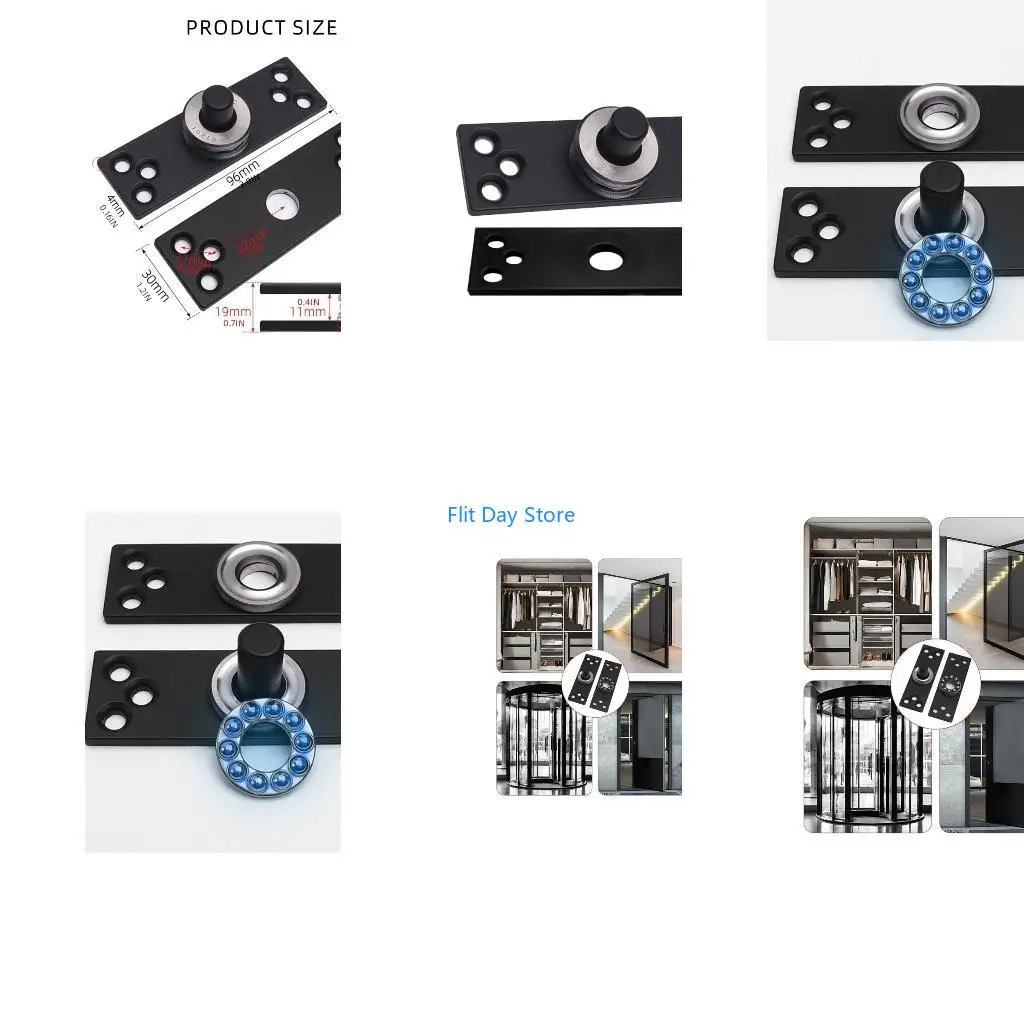 F92C Elegant Invisible  Hinge Solution 360 Degree for Careful  & Stylish Door Fittings