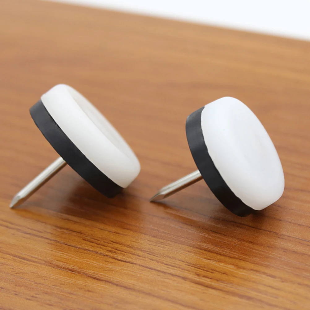 

50 Pcs Pads Anti-slip Foot Nails Floor Protectors for Chairs Scratch Furniture Leg