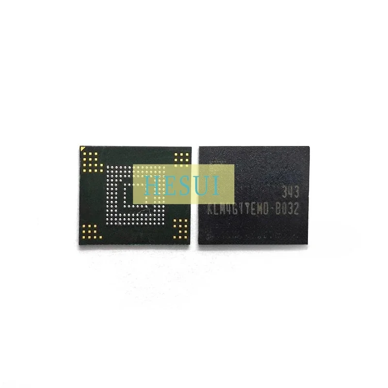 Used&Not NEW&Send after Measure KLM4G1YEMD-B031 KLM4G1YEMD-B032 emmc153 ball, life 0-10 maintenance ic