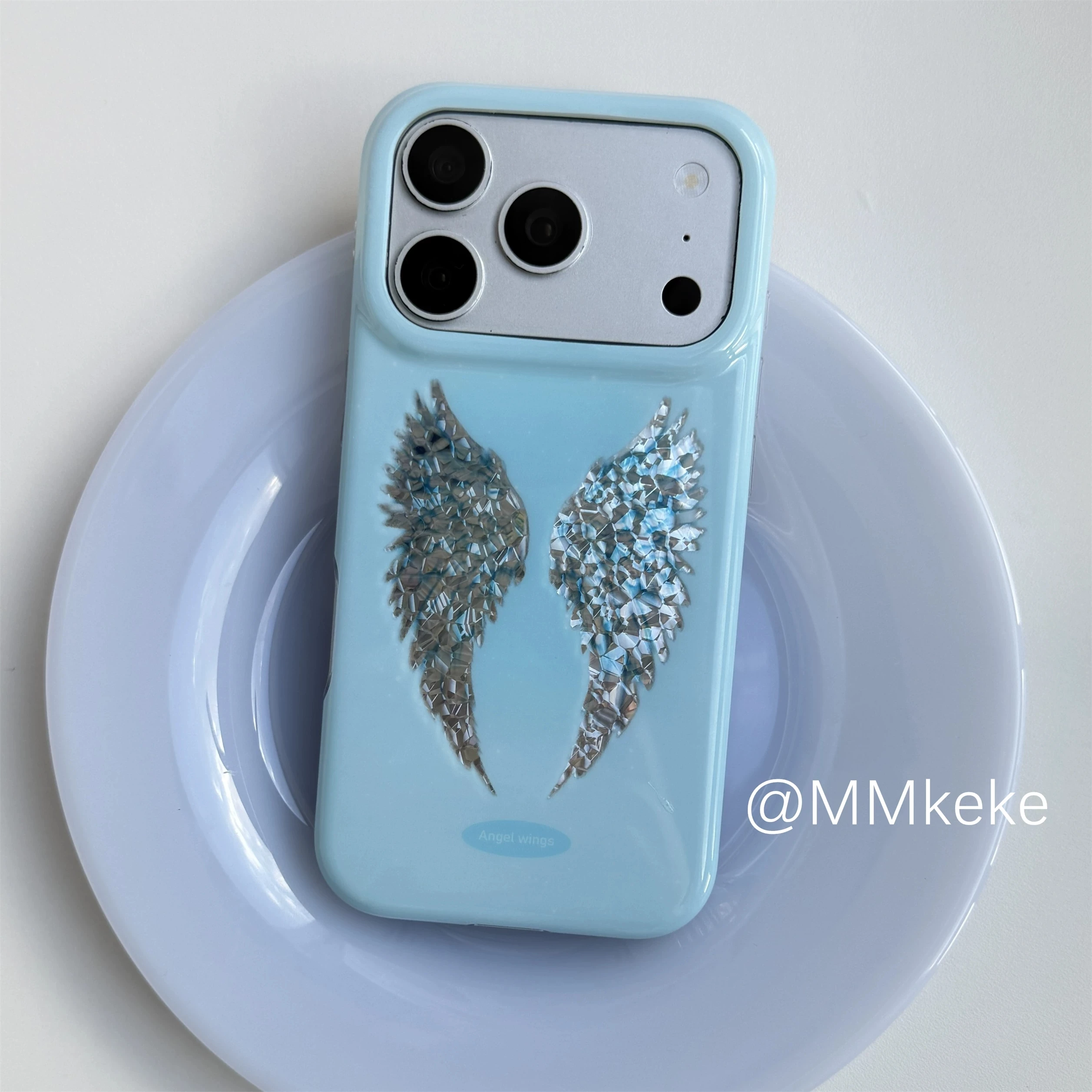 Coque de téléphone style Y2K cool et mignon avec ailes d'ange, style asiatique léger, pour iPhone 18 17 16 15 14 13 12 11 Pro Max PLUS MINI 17air