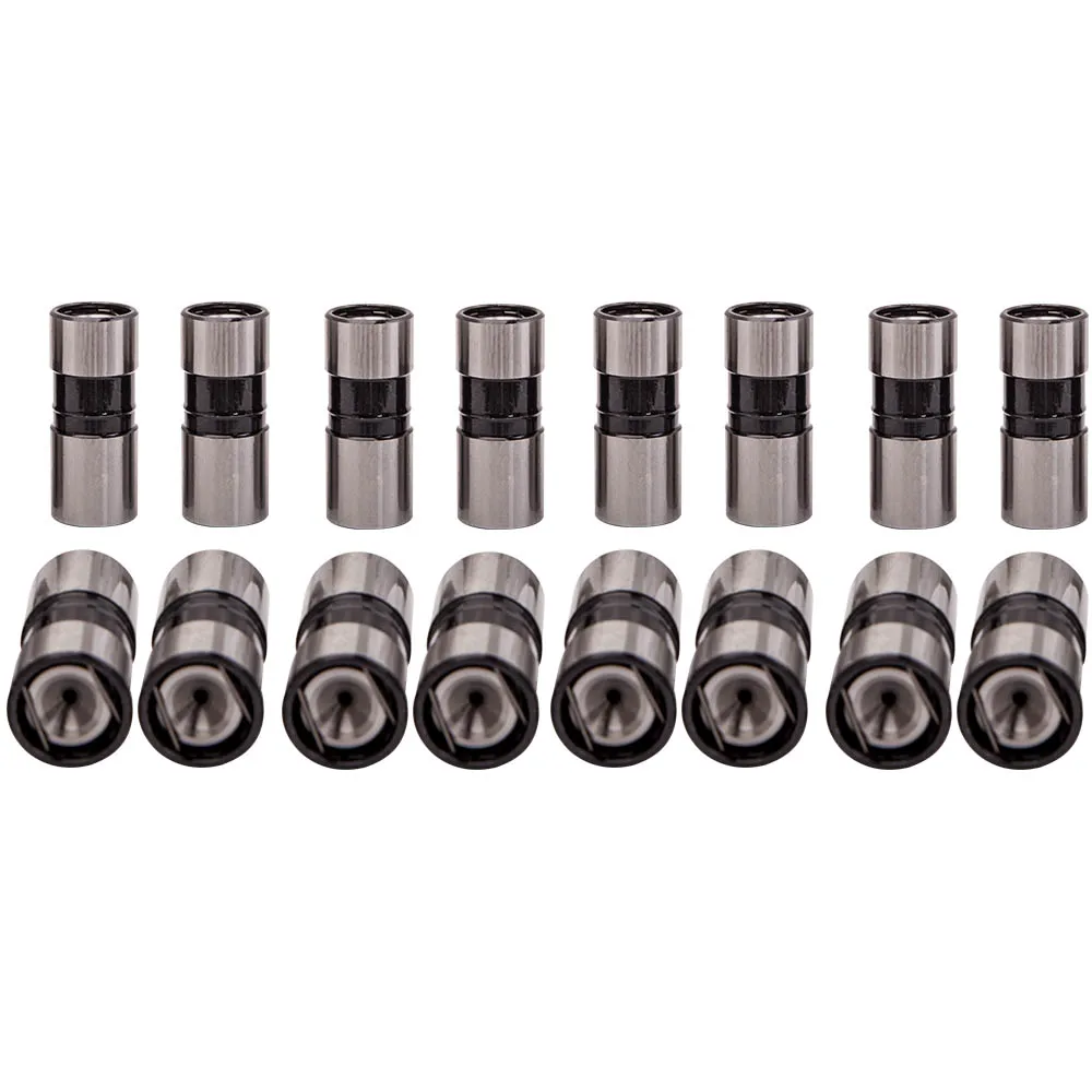 16 Hydraulic Flat Tappet Lifters for Chevrolet Small Block & Big Block 350 402