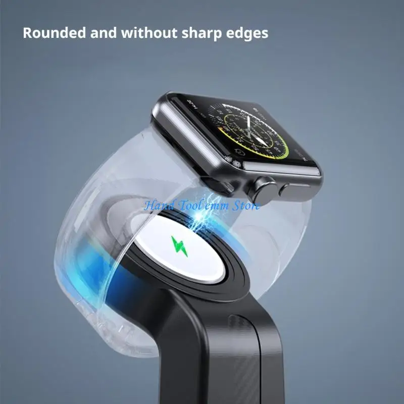 H37F Watch Charging Dock Storage Tray With Nonslip Base And Scratch Resistant