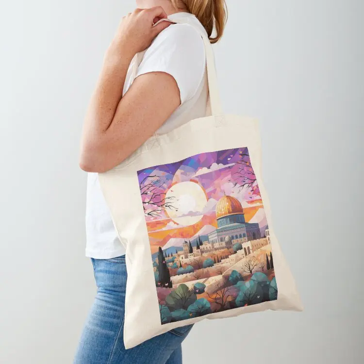 

Temple Mount - Haram al-Sharif Tote Bag hand bags tote bag Portable shopping bag Eco