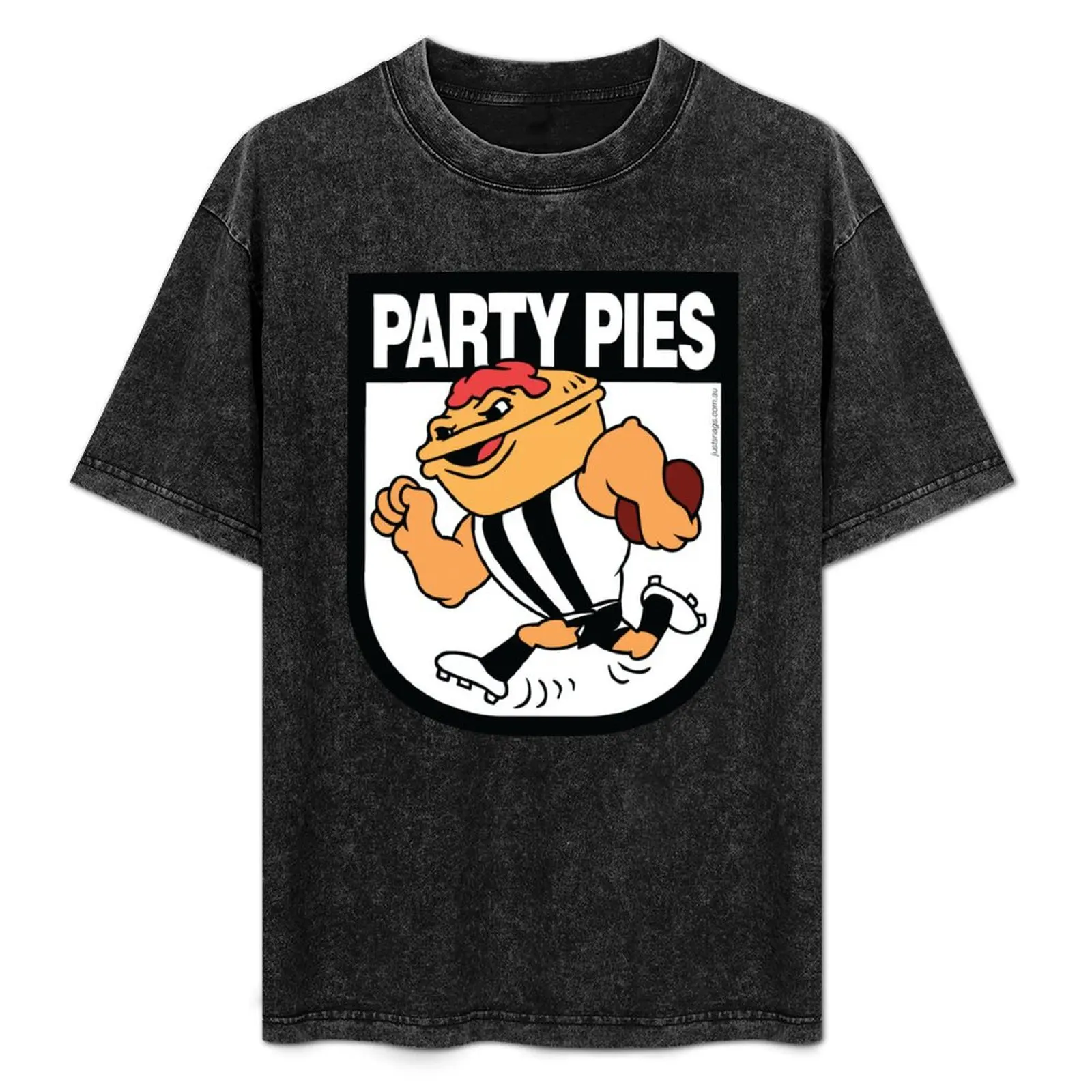 

AFL BBQ Series - Collingwood Party Pies T-Shirt Plus Size Lightweight Top