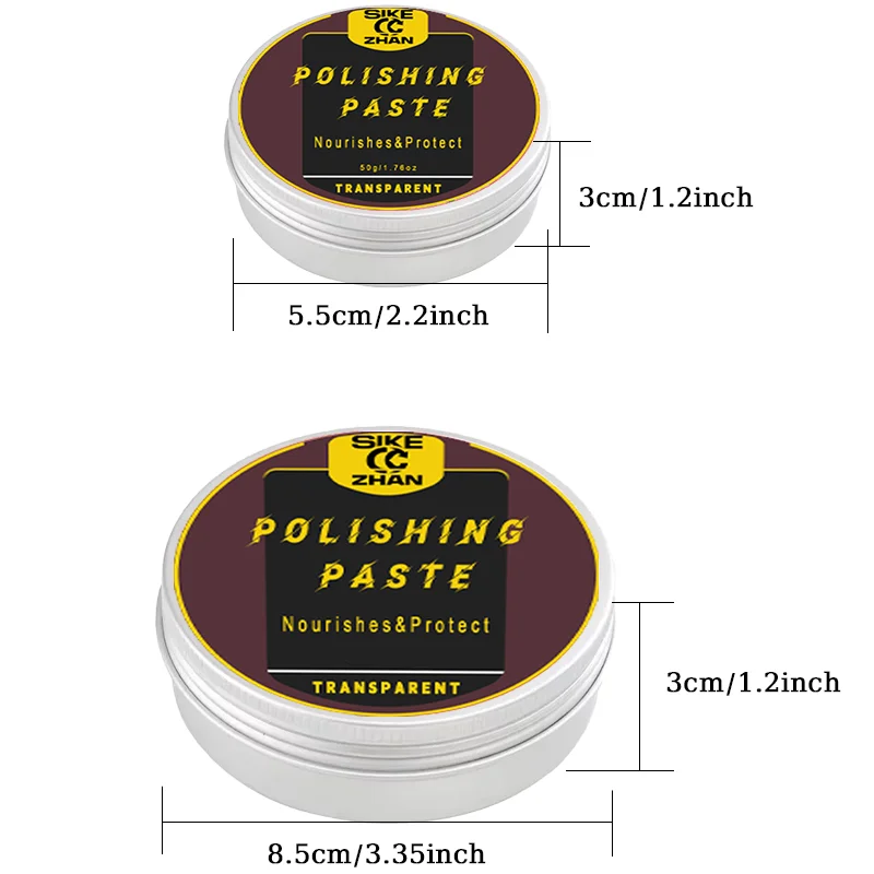 كريم العناية بالجلد متعدد الأغراض عالي الجودة للحقائب والمحافظ والأحزمة والترطيب واستعادة النعومة المضادة للتشقق 50 جرام/100 جرام