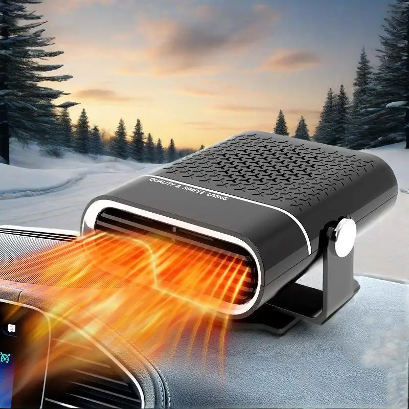 

Автомобильный обогреватель Hcalory 12 В, портативный автомобильный обогреватель лобового стекла, 150 Вт, вилка в прикуриватель для зимы, быстрый нагрев и охлаждающий вентилятор