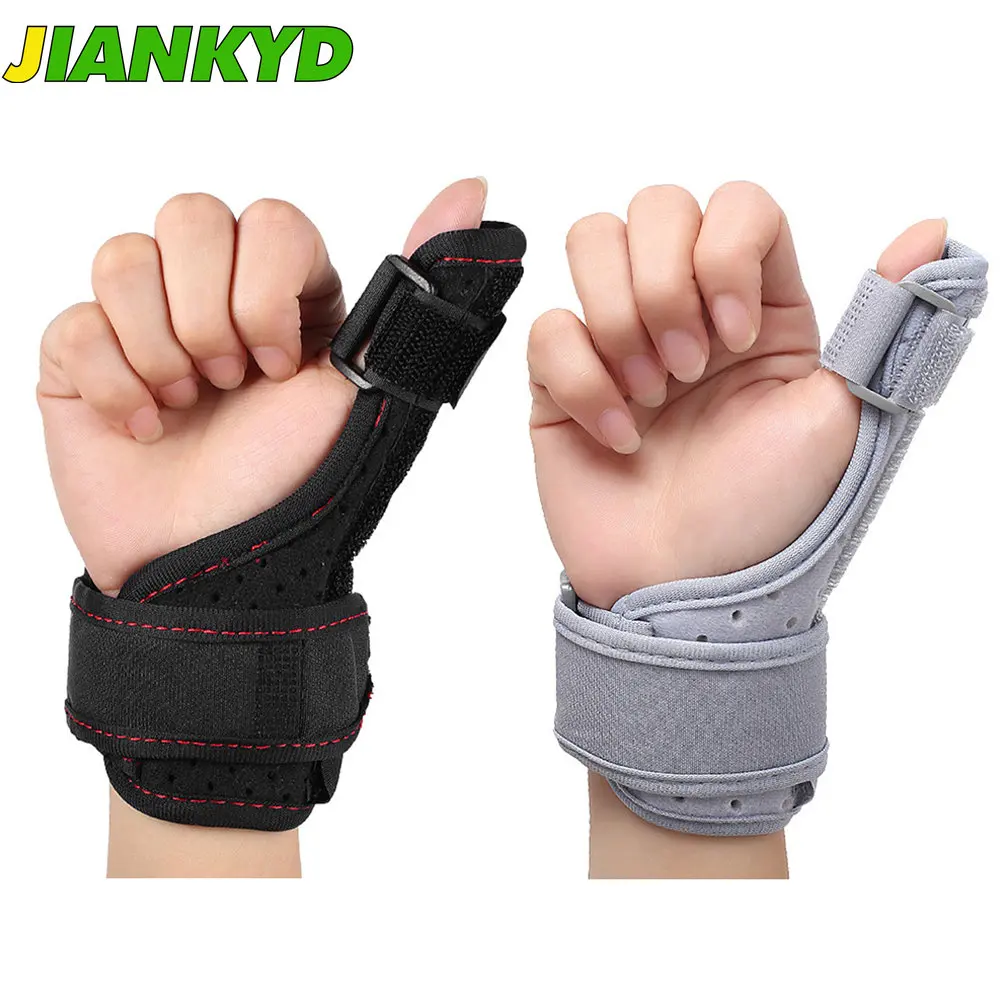 

Thumb & Wrist Stabilizer Splint for Trigger Finger, Pain Relief, Arthritis, Tendonitis, Sprained and Carpal Tunnel Supporting