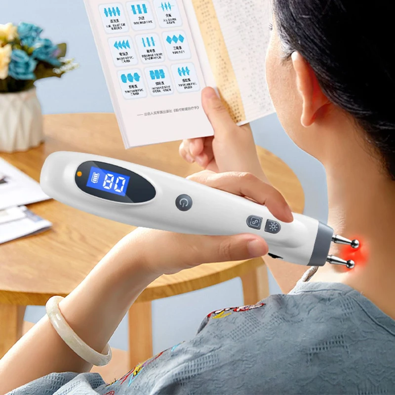 

Dual-Head Meridian Energy Therapy Pen | Magnetic Acupoint Pen with Electronic Acupuncture & Auto-Point Stimulation