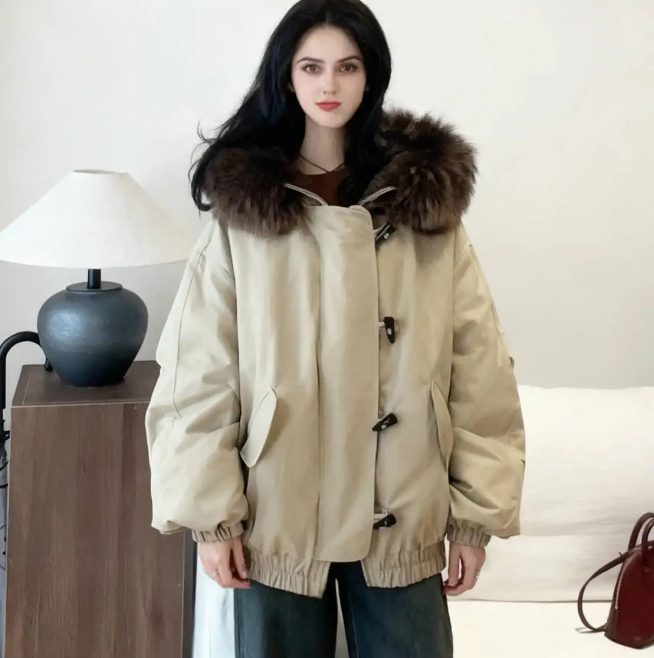 

Парки женские рабочие осенние вельветовые на подкладке на пуговицах в рубчик подол пушистые студенческие мягкие молодежные непринужденные минималистичные современные художественные ПР