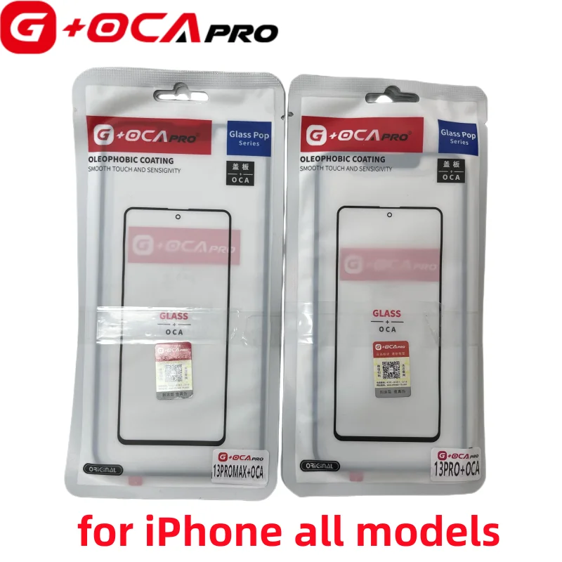 5 szt. Szkło G+OCA PRO + Panel Przedni OCA do iPhone 17PRO 17AIR 15 15P 12 13 11ProMax 14 Plus Pro Max Mini 16 16Pro 16ProMax 16e — zdjęcie produktu 6