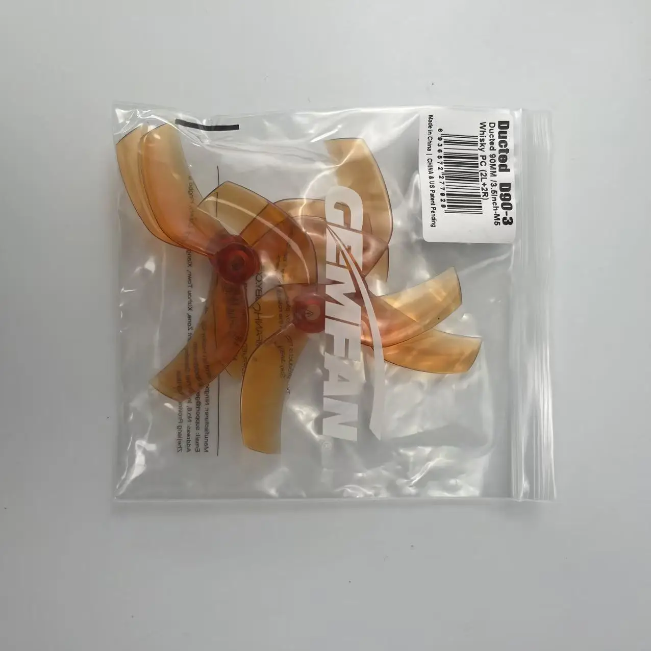 ماكينة معبر Qianfeng GEMFAN D90 مروحة 3 شفرات 3.5 بوصة مناسبة للظل الأسود GEPRC CineLog35 #4