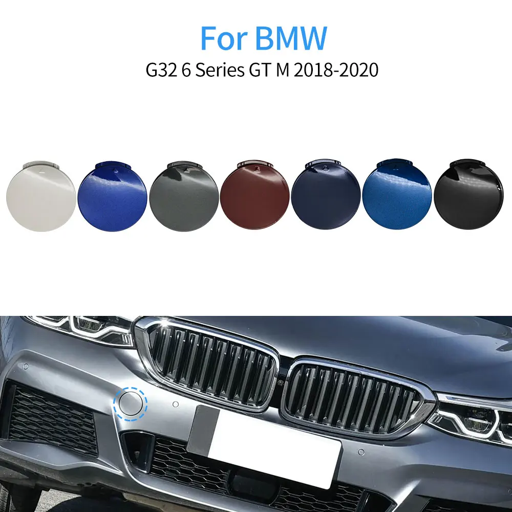 Tampa de Proteção do Gancho de Reboque Dianteiro para BMW G32 M Sport, Acessório para BMW Série 6 GT 630 640 650 GT 51118072209