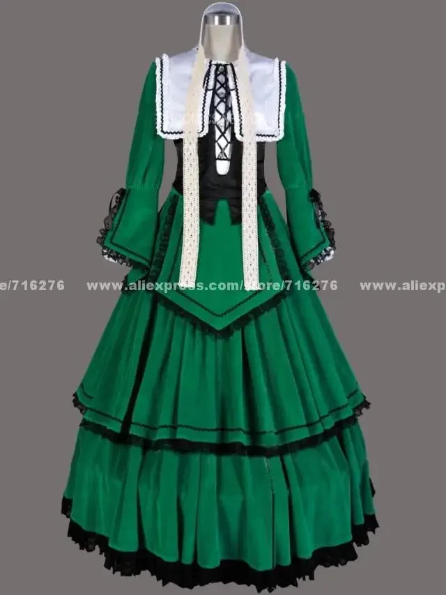 Rozen Maiden Jade Stern Cosplay Costume Custom Any Size Halloween