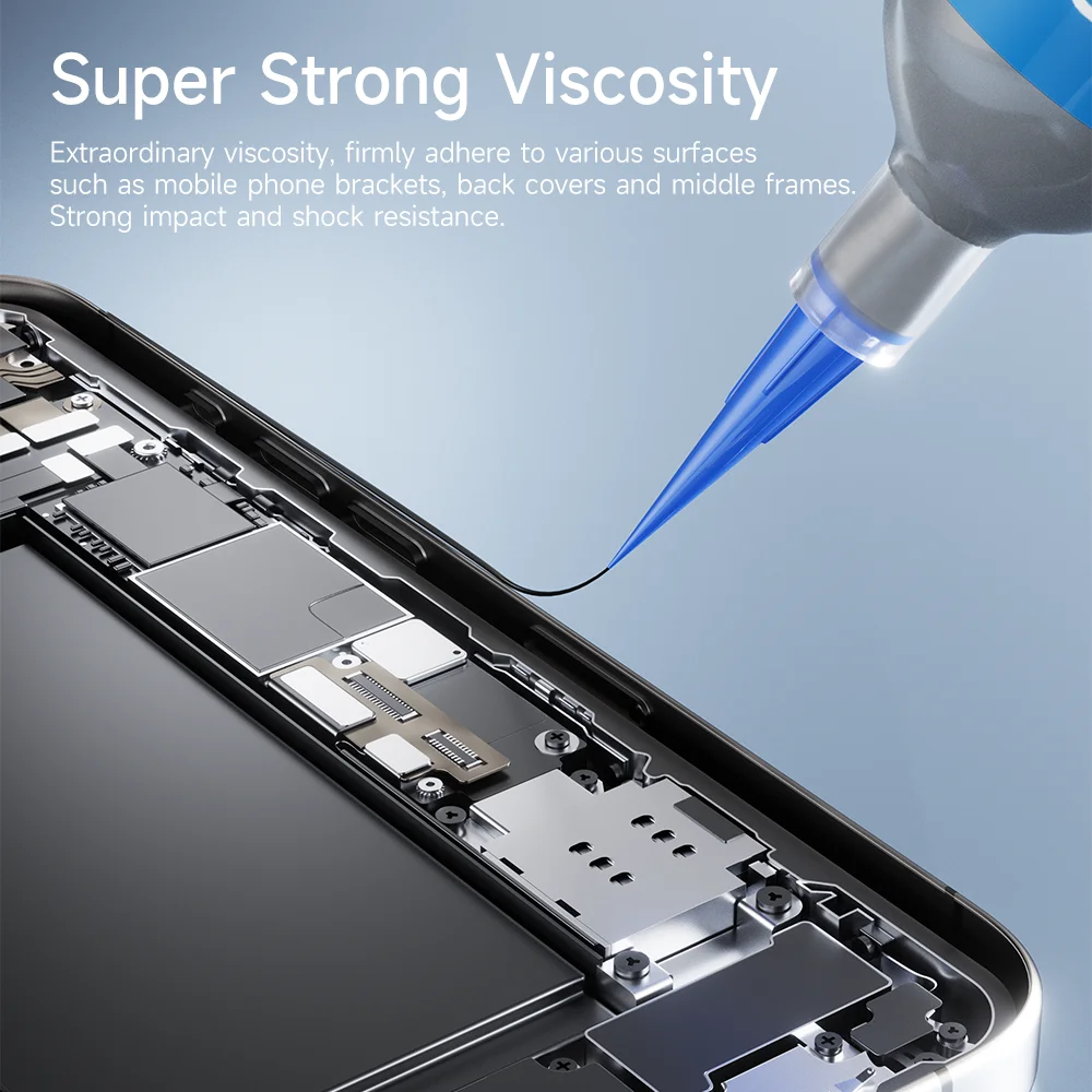 JCID Tough Process Adhesive10ML/30ML quick dry toughness for mobile phone PAD screen repair tools PCB