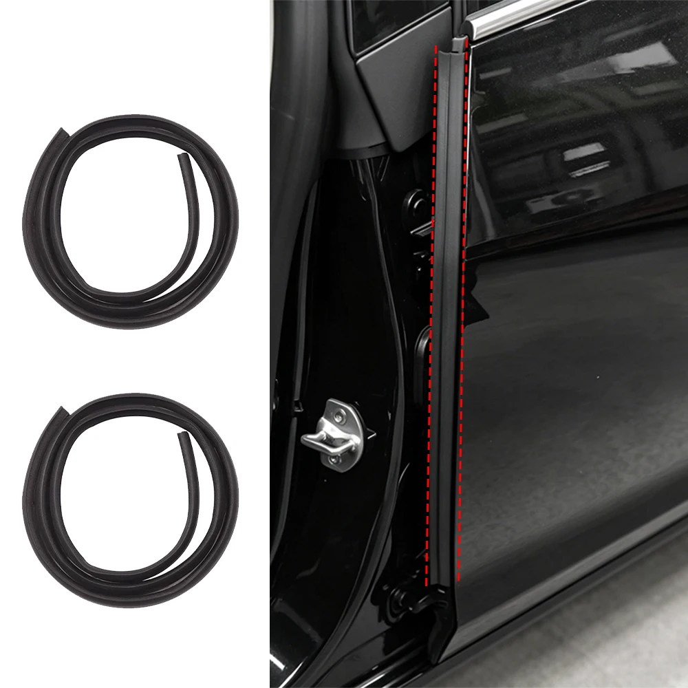 For Model Y Juniper Model YL Model Y 2019-2024 Rubber Car Door Sealing Strip B C-Pillar Trunk Soundproof Waterproof Seal Strip