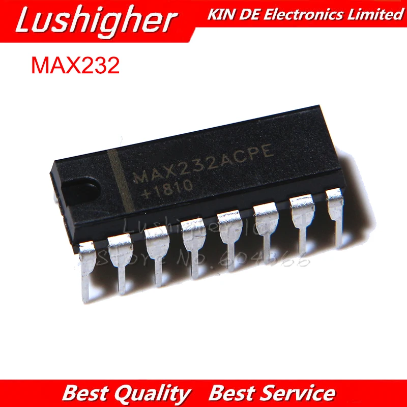 100PCS MAX232CPE MAX232C DIP16 DIP MAX232 RS-232