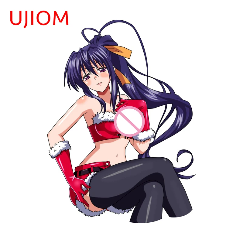 UJIOM Himejima Akeno Anime Wall Sticker Alluring Fashionable Occlusion Scratch PVC Decal Suitable For Sofa Wall Air Conditioner