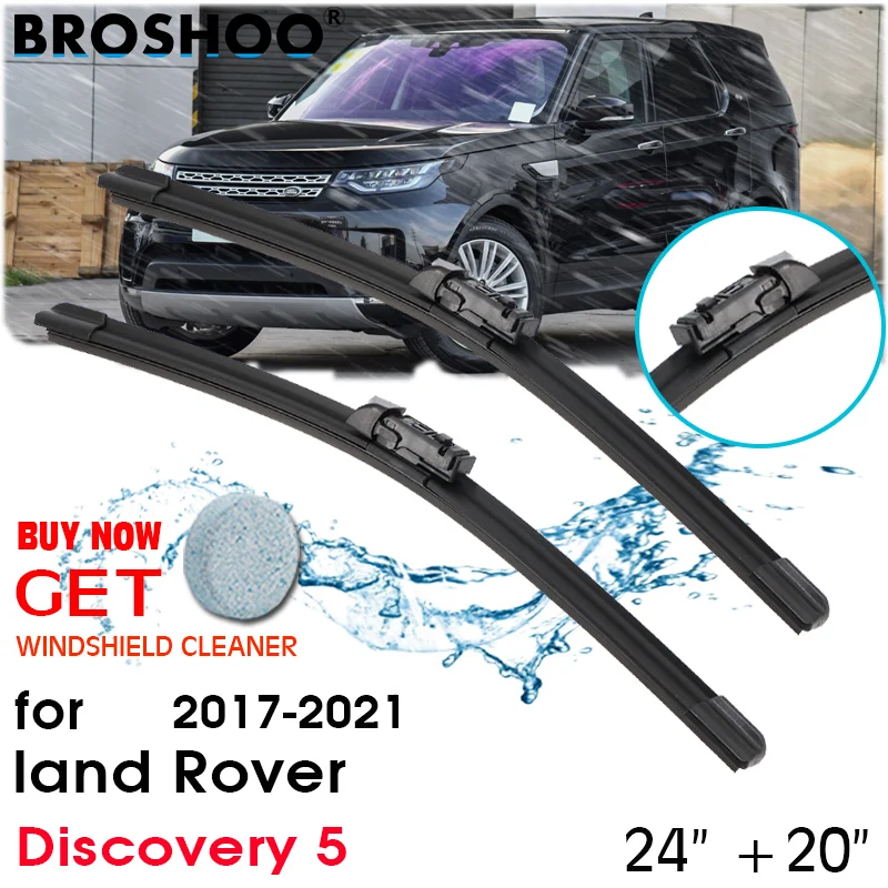 

Car Wiper Blade Front Window Windscreen Windshield Wipers Blades For Land Rover Discovery 5 24"+20" 2017 2018 2019 2020 2021