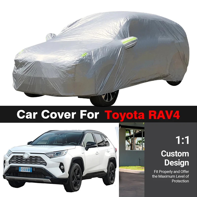 

Car Cover SUV Outdoor Sun Shade Anti-UV Snow Rain Ice Resistant Cover Dustproof For Toyota RAV4 RAV 4