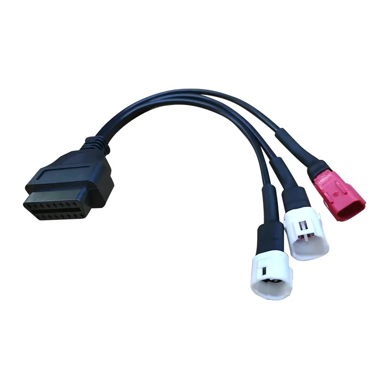 Motorcycle OBD Cable One Drive Three 3 4 6 Needle Transfer Detection Diagnosis Line