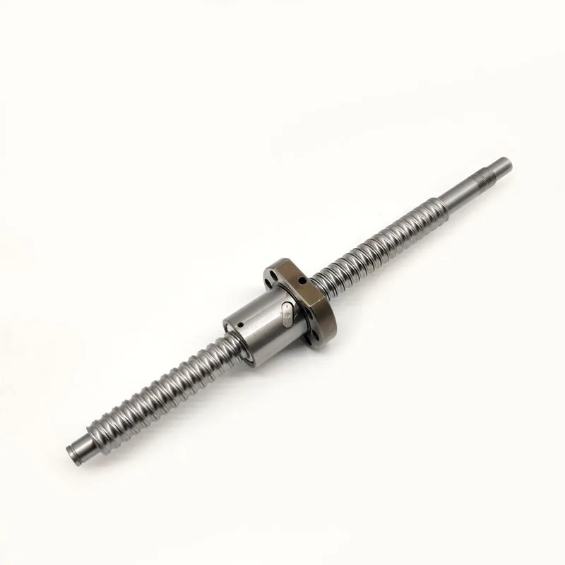 1Pc 20mm Ball Screw Rolled C7 Ballscrew 2005 SFU2005 750mm BK15 BF15 End Processing+1  SFU2005 METAL DEFLECTOR Ballscrew Nut