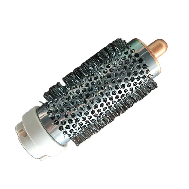 ABBK-مرفق فرشاة مستديرة لمجففات الشعر Shark Flexstyle مرفق فرشاة تكثيف مستديرة لتصفيف الشعر المستقيم والمموج والمجعد