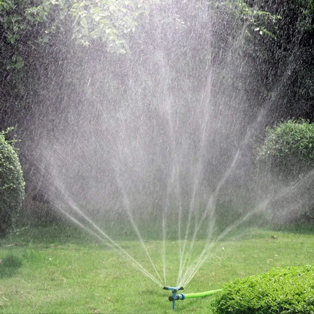 Garden Sprinkler 360° Rotation Irrigation Watering System Automatic Agriculture Lawn Farm Greenhouse Plant Watering Sprinkler