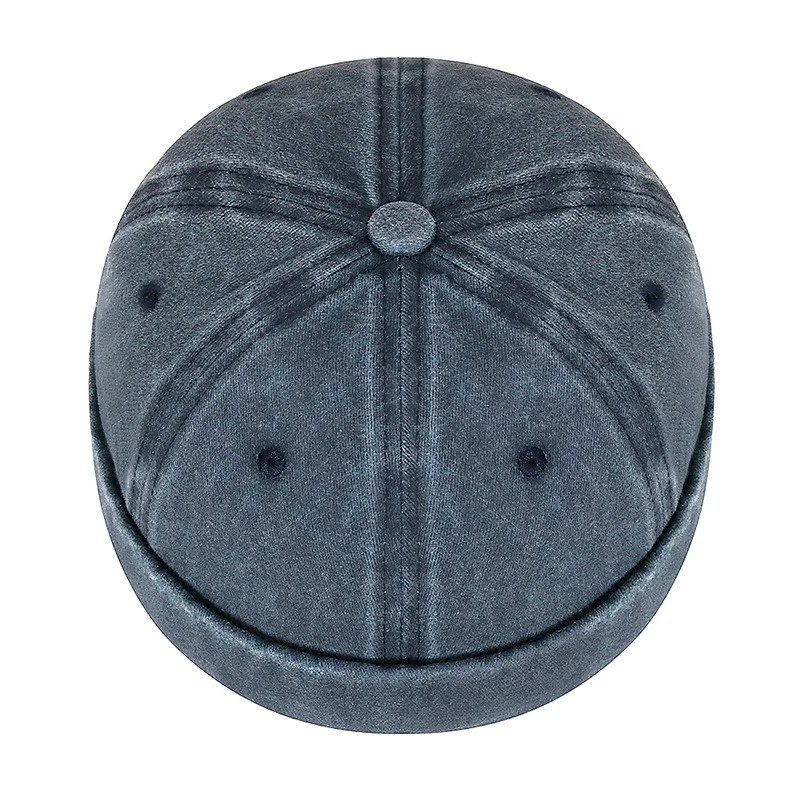 

Unisex Pure Cotton Hip Hop Soft Top Don Hat Fashion Vintage Beanie Hats Spring Autumn Hat Streetwear Hip Hop Brimless Hat