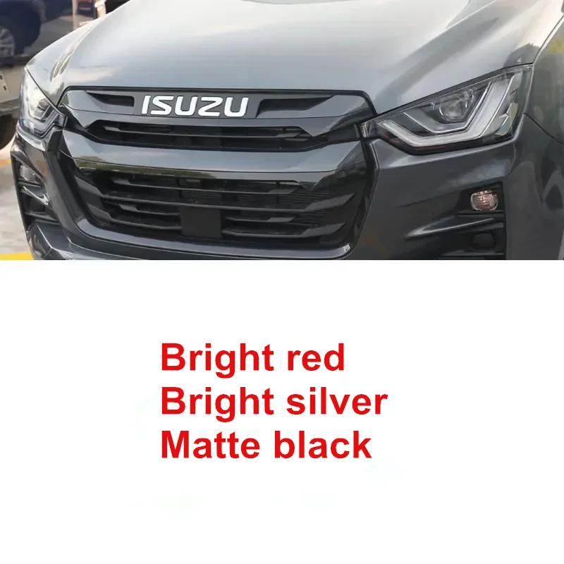 1pcs 3D ABS ISUZU car Letter Emblem Rear tail trunk badge sticker Decal styling auto Accessories - Image 4