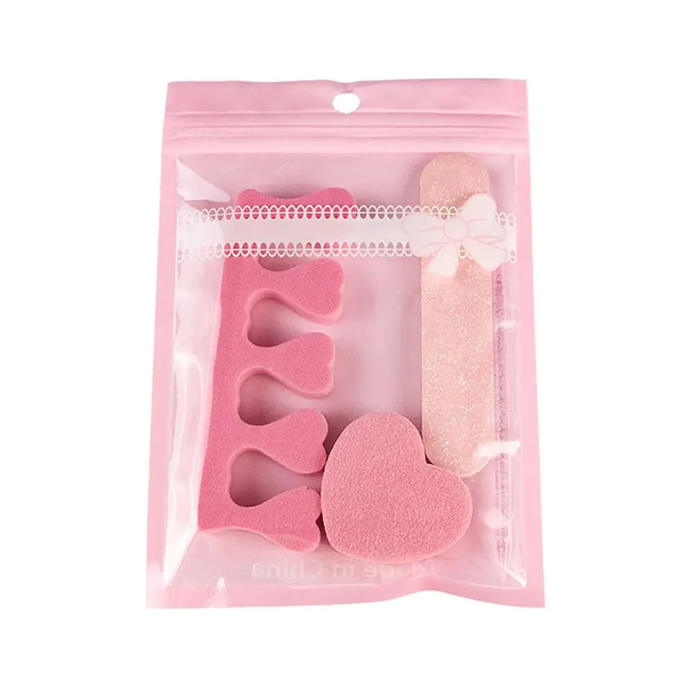 Niedliches Maniküre-Set aus Edelstahl, 4/5-teiliges Set, rutschfestes Design für Damen und Herren, tragbarer Koffer und Nagelknipser, Cartoon-Maniküre