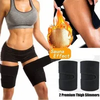 Slimming Legs Shaper Sauna Sweat Thigh Trimmers Warmer Slender Shaping Legs Belt Fat Burning Wraps Thermo Neoprene Compress Belt