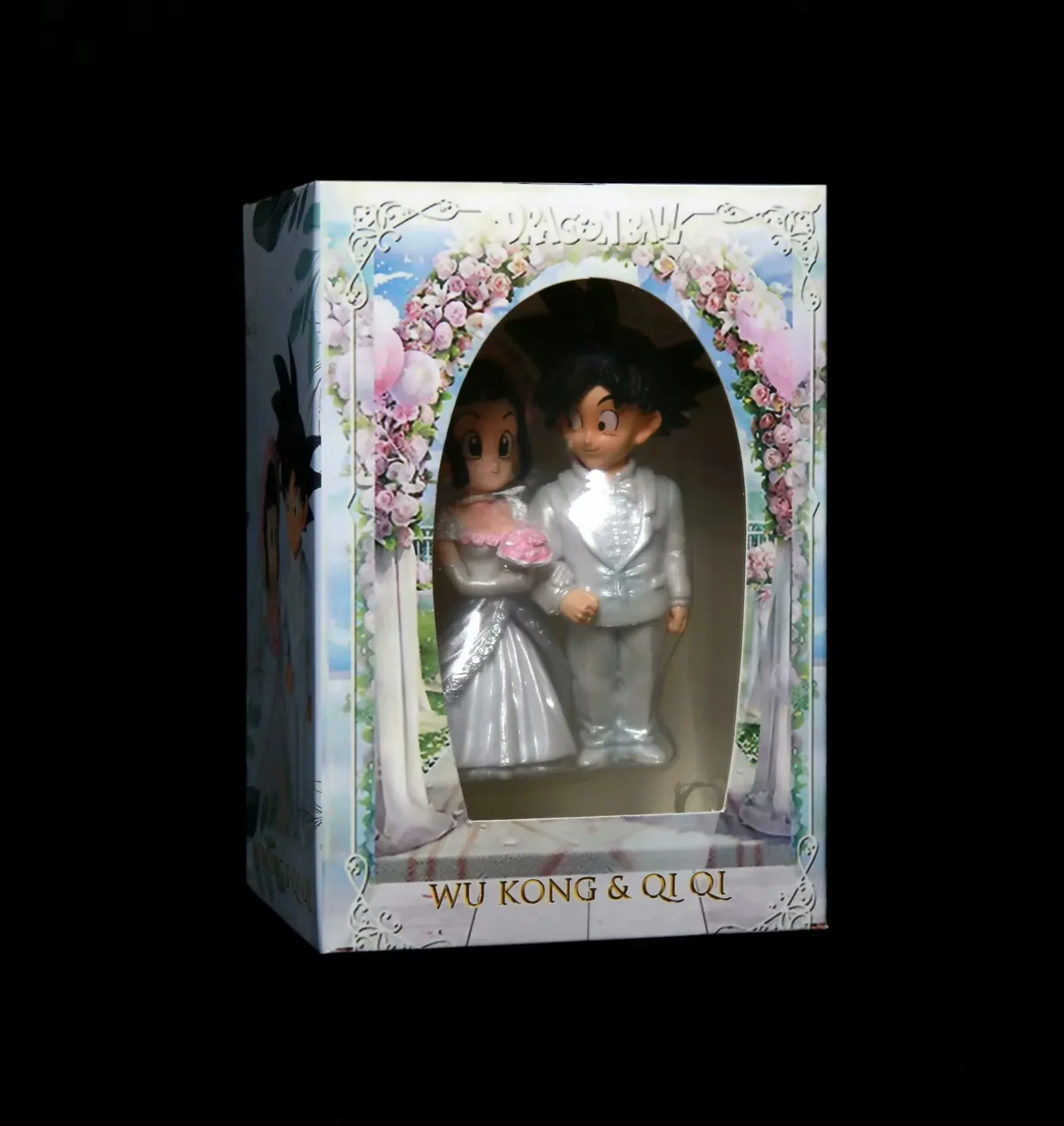 10 CENTIMETRI Anime Dragon Ball Z Son Goku Figura Modello Giocattolo ChiChi Marry Modello Carino Giocattolo Collezione Regalo Goku Aciton Figura Auto Ornamenti