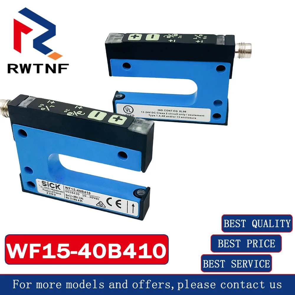 

Brand New Genuine WF15-40B410 SICK Slot type label sensor photoelectric switch,100% original warehouse stock
