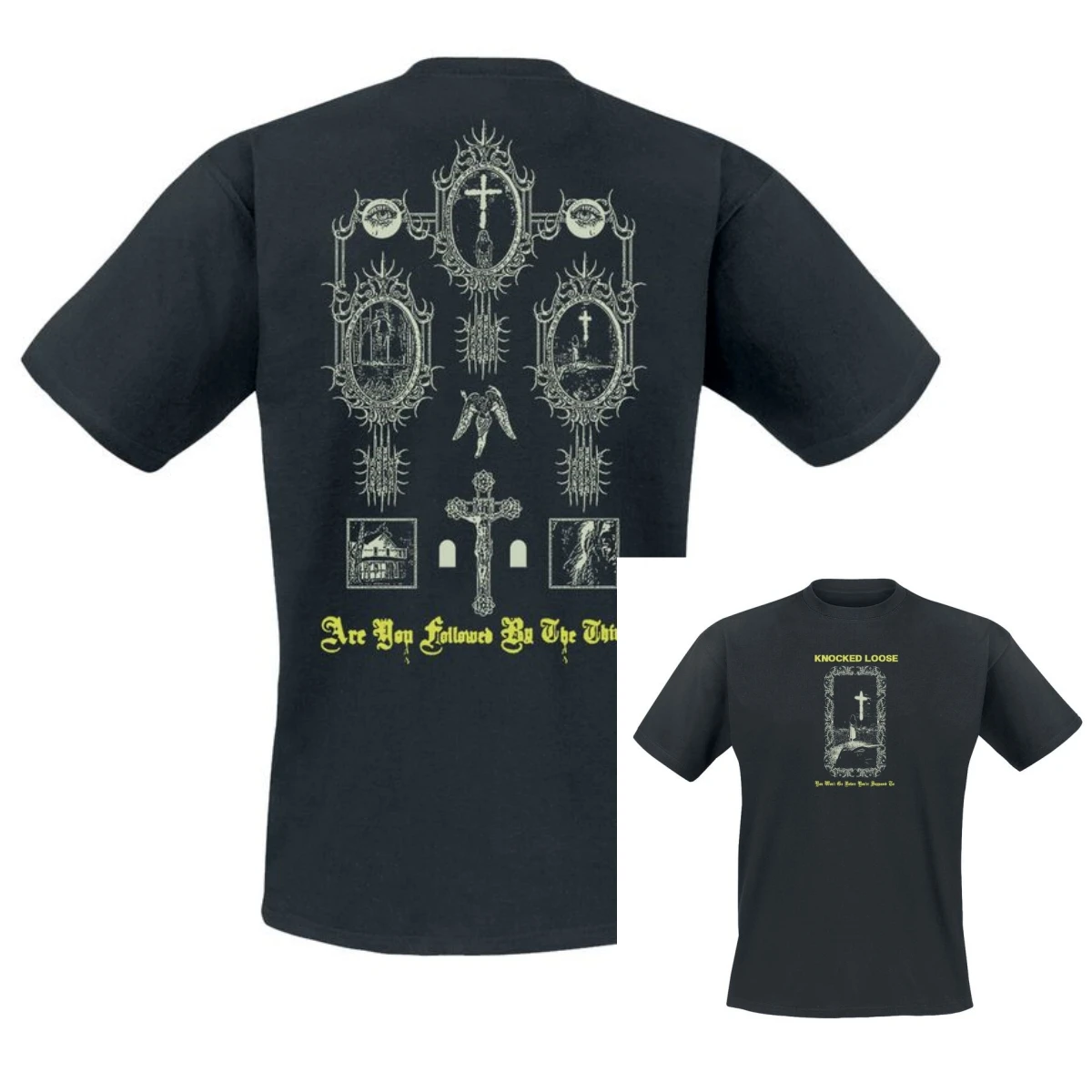 Deadringer Knocked Loose T-Shirt Men Women Vintage Metal Rock Band Graphic Tee 100% Cotton Summer Streetwear Top